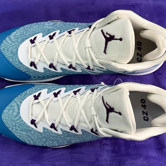 Nike Air Jordan Super Fly 3 PE Promo Sample Size 16 Teal Purple White Unreleased main image 12